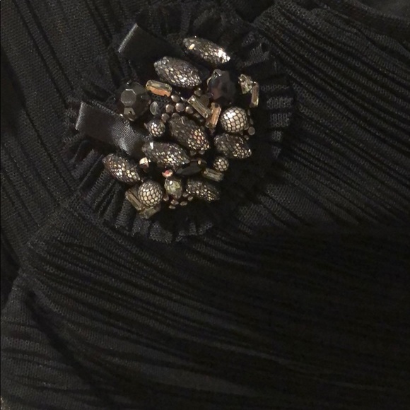 BCBG black dress top - Picture 2 of 4